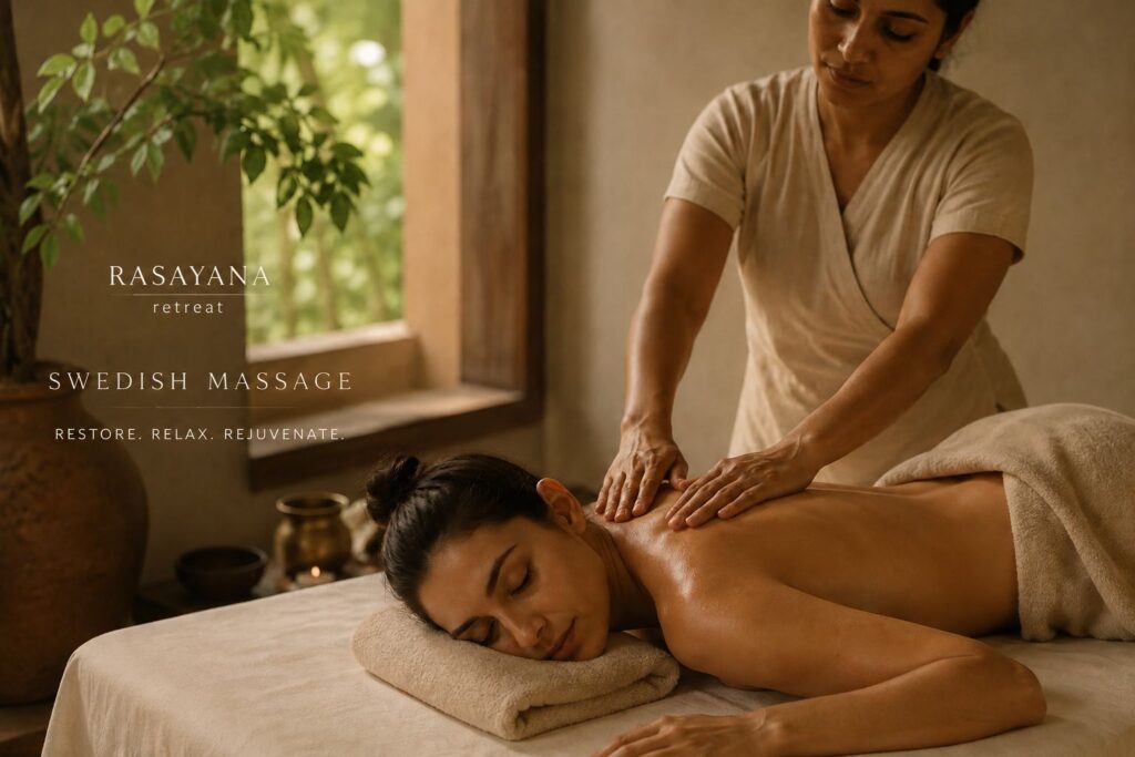 Swedish massage from Rasayana Retreat Bangkok